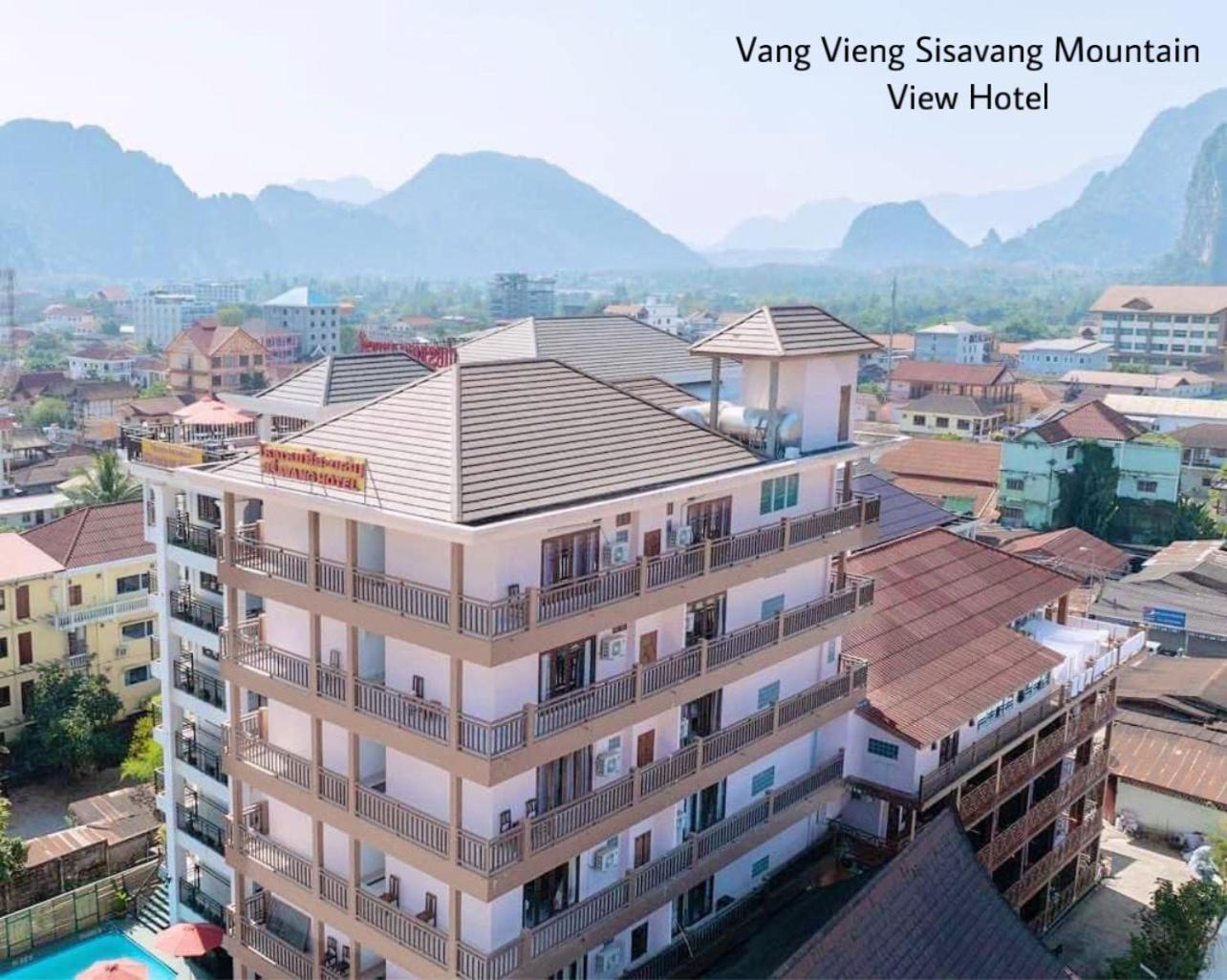 Vangvieng Sisavang Mountain View Hotel Ванг-Виенг Экстерьер фото