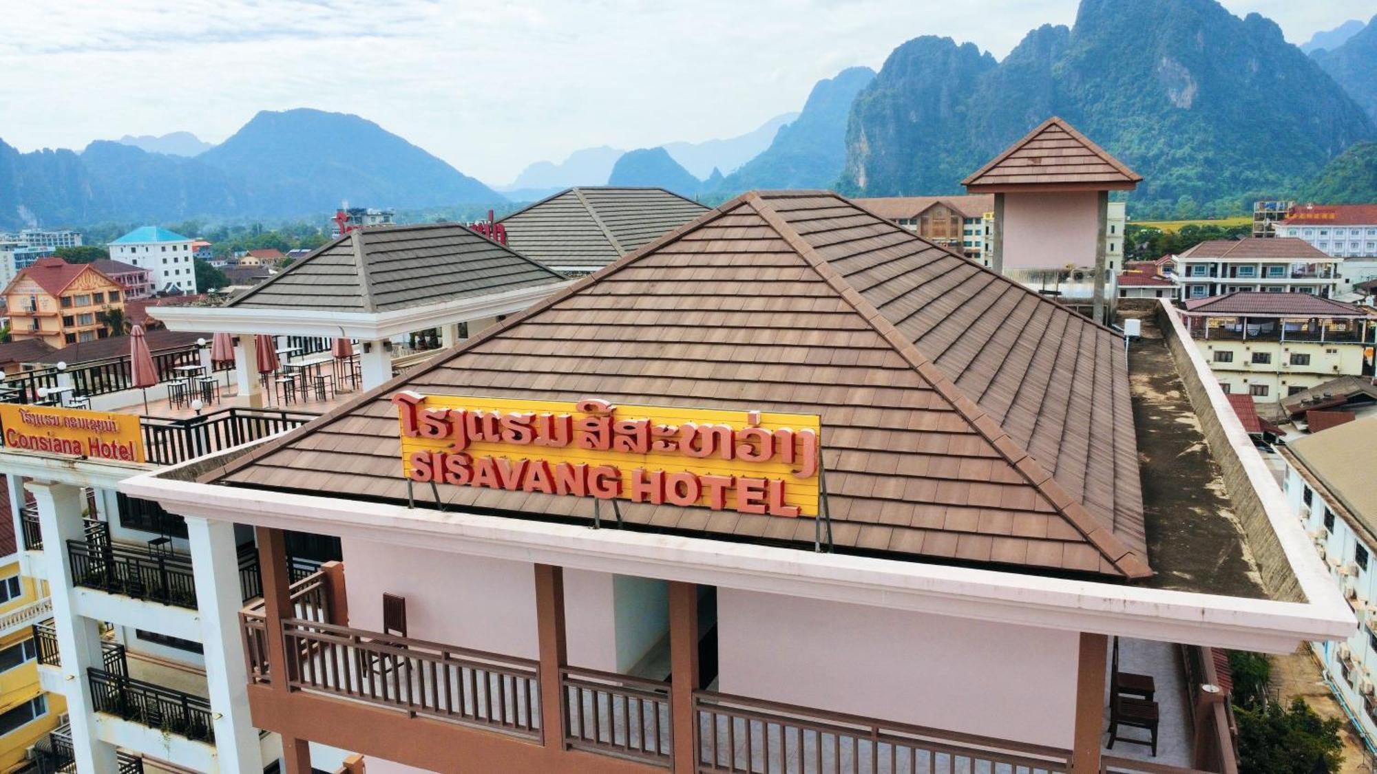 Vangvieng Sisavang Mountain View Hotel Ванг-Виенг Экстерьер фото